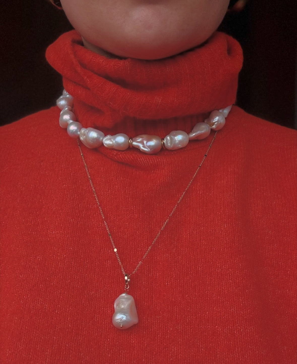 Barockperlen Kette „Diva Mode On“